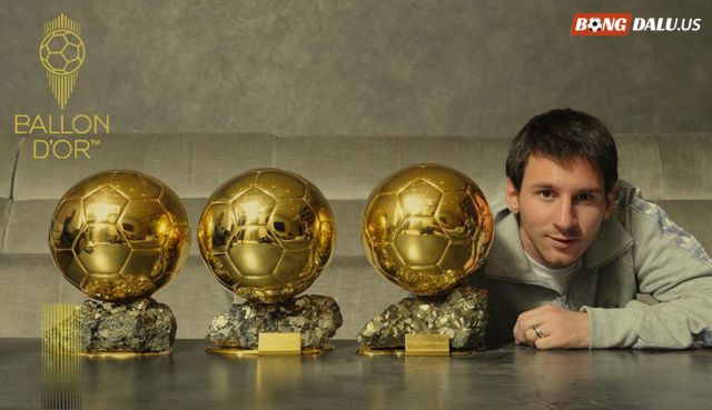 Dấu ấn từng Quả Bóng Vàng của Messi