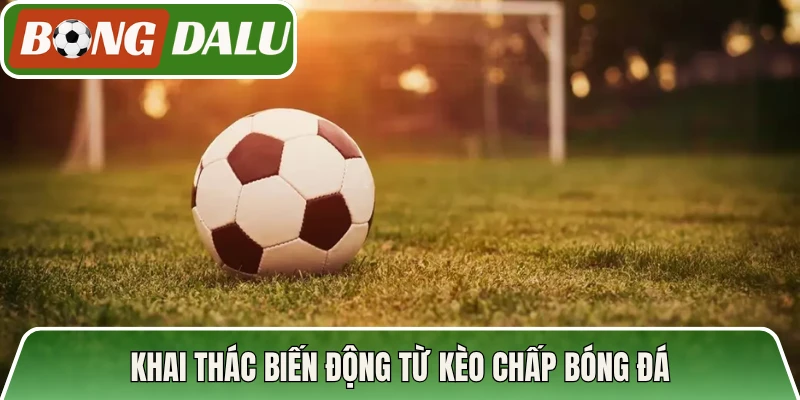 Khai thác biến động từ kèo chấp bóng đá
